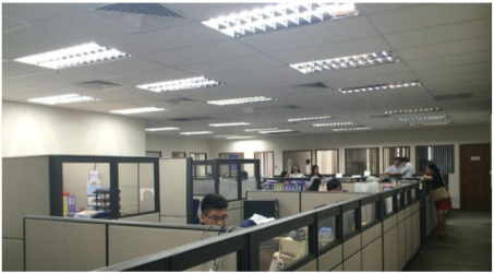 After: 2x18W LEDit T8 Tubes